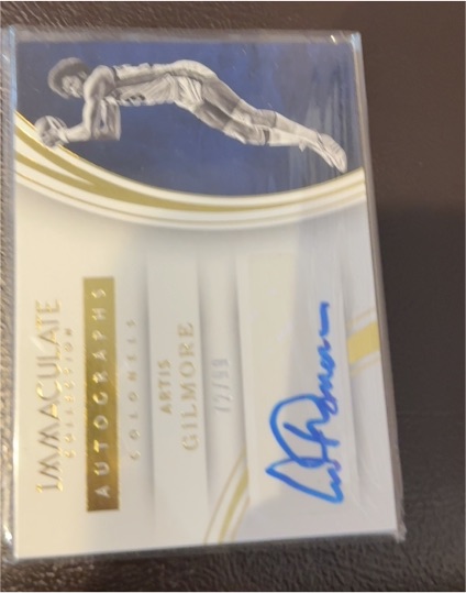2015-16 Panini Immaculate Collection Autographs Bronze #24 Artis Gilmore — front