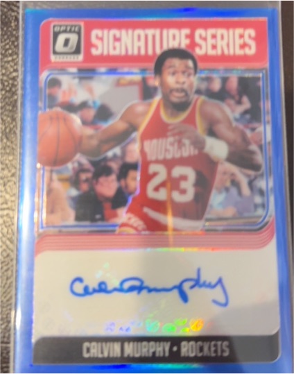 2018 Panini Donruss Optic Signature Series Calvin Murphy — front
