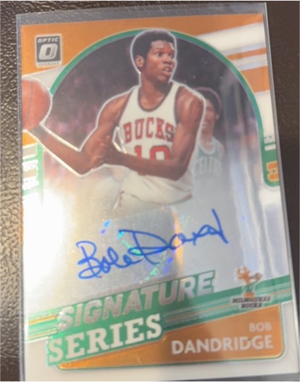 2021-22 Panini Donruss Optic Signature Series #SS-BDR Bob Dandridge — front