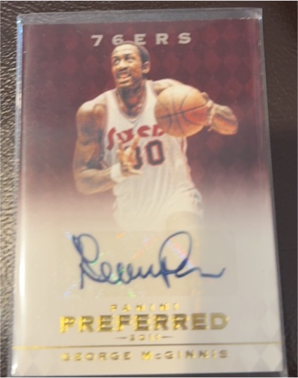 2011 Panini Preferred # George McGinnis — front