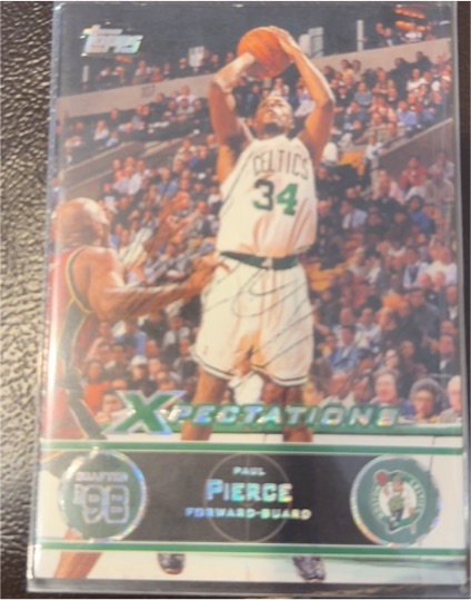 2001-02 Topps Xpectations #3 Paul Pierce — front