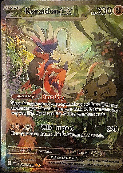 2023 Pokémon Scarlet & Violet Base Set #247 Koraidon ex — front