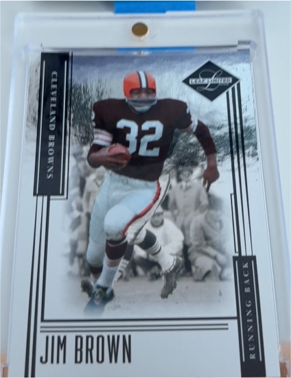 2006 Leaf Limited #140 Jim Brown — front