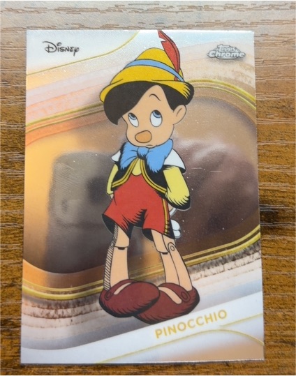 2025 Topps Chrome Disney #85 Pinocchio — front