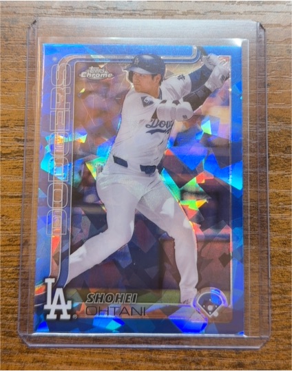 2025 Topps Chrome #1 Shohei Ohtani — front