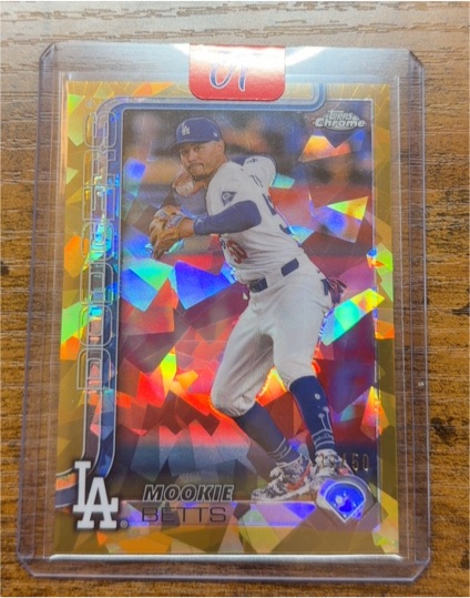 2025 Topps Chrome #50 Mookie Betts — front