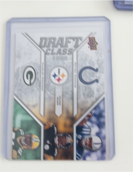 2009 Upper Deck Draft Edition #298 Peyton Manning / Ward / Woodson — front