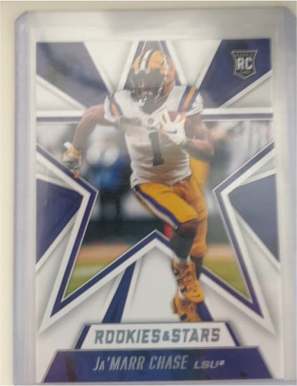 2021 Panini Chronicles Rookies & Stars Draft Picks #305 Ja'Marr Chase — front