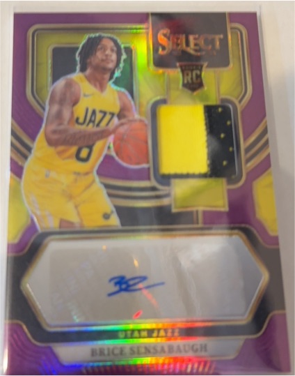 2023-24 Panini Select #RC Brice Sensabaugh — front