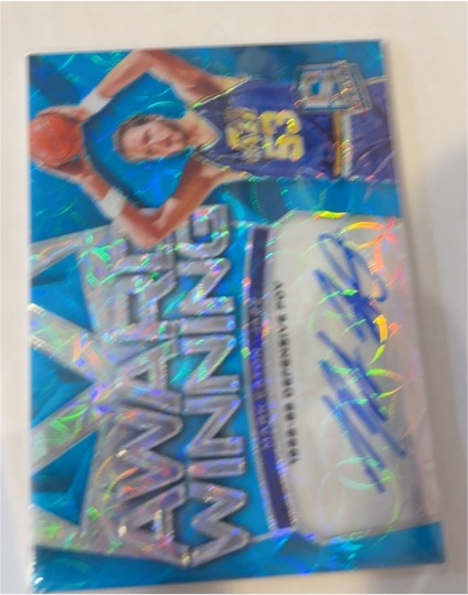 2023-24 Topps Midnight Horizon Signatures #HS-CL Christian Laettner — front