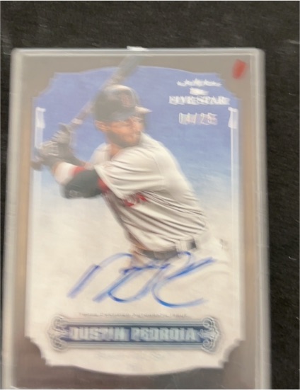 2012 Topps Five Star #XX Justin Pedroia — front
