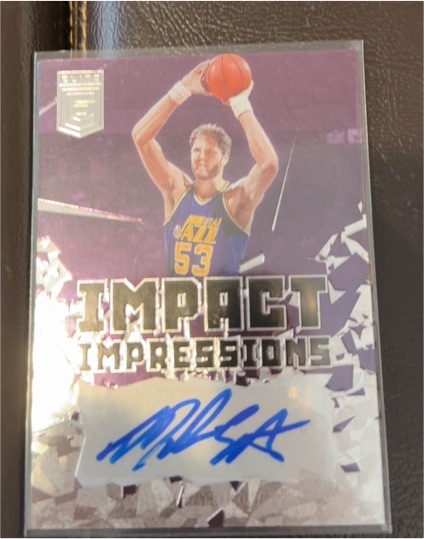 2021-22 Donruss Elite Impact Impressions #II-MEA Mark Eaton — front