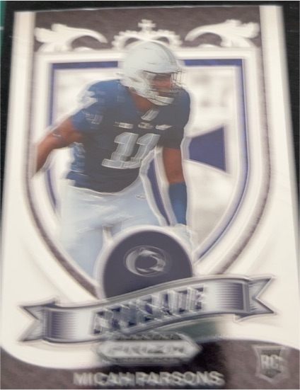 2022 Panini Select #RC Micah Parsons — front