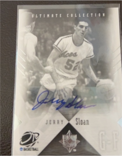 2010 Upper Deck Ultimate Collection Jerry Sloan — front