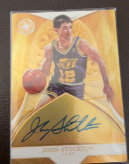 2016 Panini Revolution #12 John Stockton — front