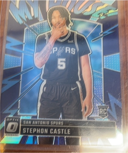 2024-25 Panini Donruss Optic #16 Stephon Castle My House — front