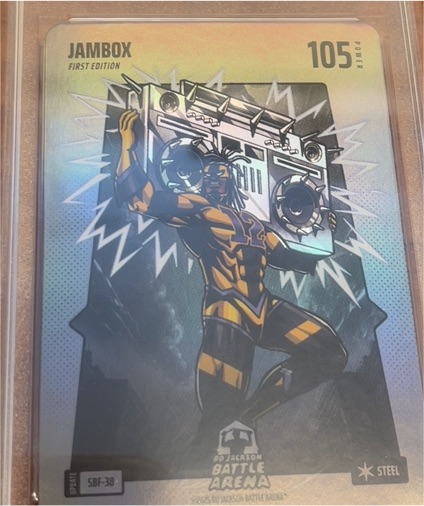 2025 Bo Jackson Battle Arena Jambox #105 Ja Morant — front