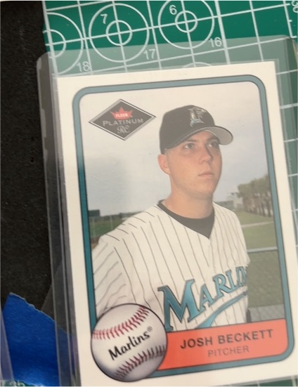 2001 Fleer Platinum #329 Josh Beckett — front