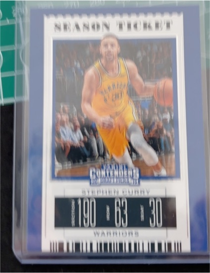 2019 Panini Contenders Draft Picks Season Ticket #48 Stephen Curry — front