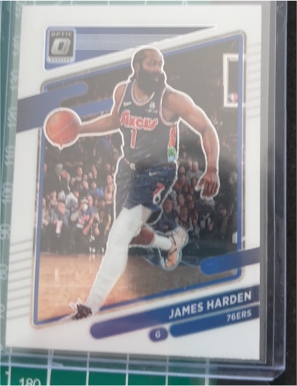 2021-22 Panini Donruss Optic #611 James Harden — front