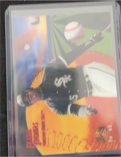 1995 Pinnacle Sportflix UC3 #1 Frank Thomas — front