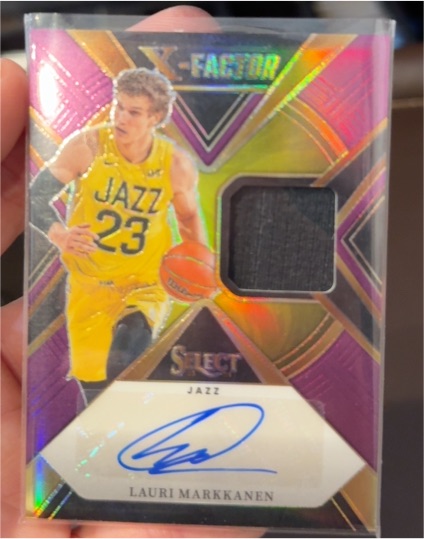 2023-24 Panini Select X-Factor #71 Lauri Markkanen — front