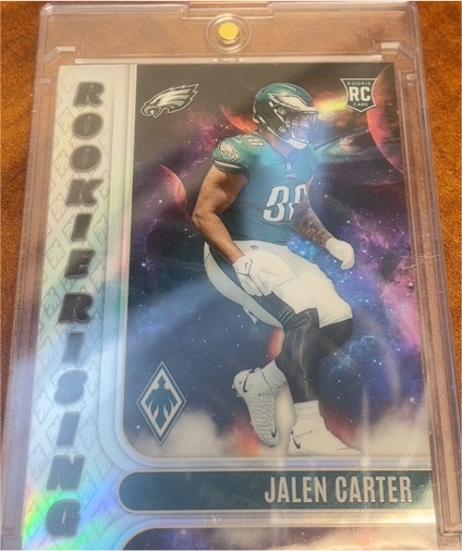 2023 Panini Phoenix Rookie Rising #RIS-7 Jalen Carter — front