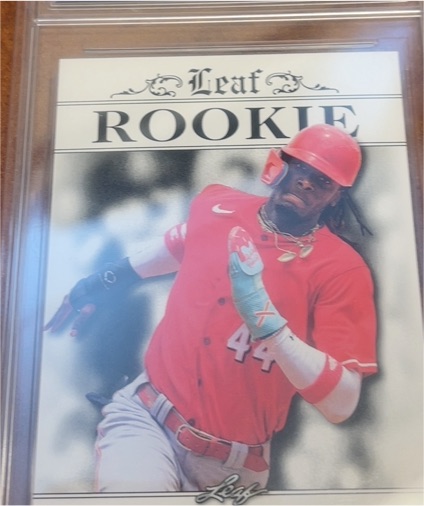 2023 Leaf Rookie Achievement #RA-22 Elly De La Cruz — front