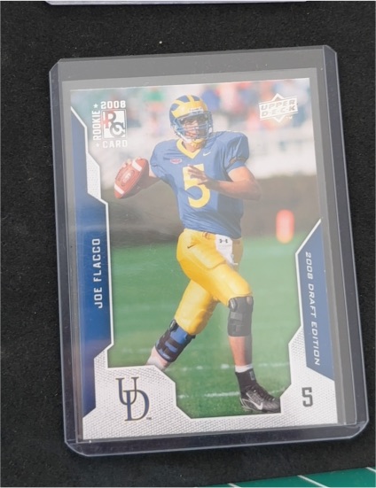 2008 Upper Deck Draft Edition #50 Joe Flacco Rookie Card — front