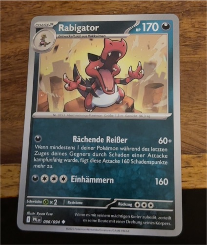 2015 Pokémon ME02 #066 Rabigator — front