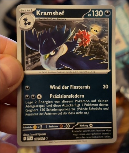 2023 Pokémon Phantasmal Flames #058 Kramshef — front