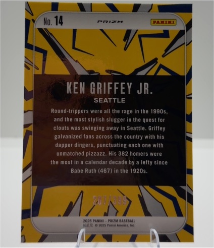 2025 Panini Prizm #14 Ken Griffey Jr. — front
