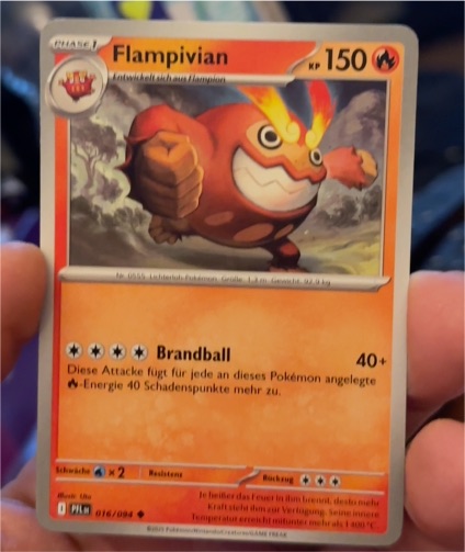 2025 Pokémon ME02 #016 Flampivian — front