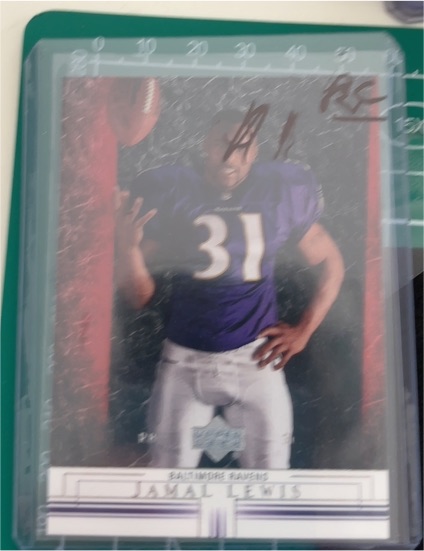 2001 Upper Deck #11 Jamal Lewis Baltimore Ravens — front