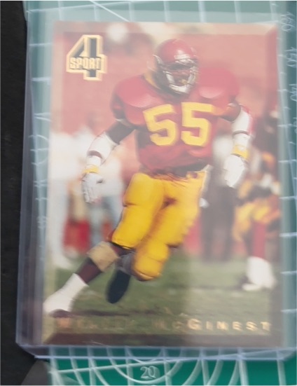 1994 Classic Four Sport #54 Willie McGinest — front