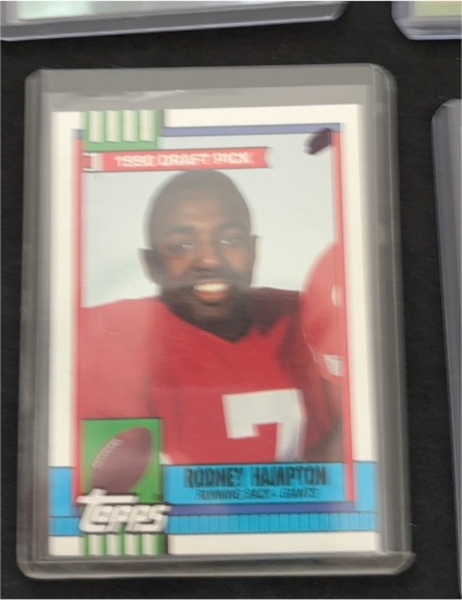 1990 Topps #48 Rodney Hampton — front