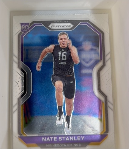 2020 Panini Prizm #400 Nate Stanley — front