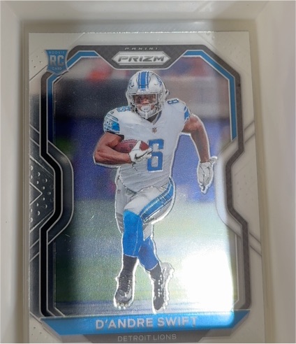 2020 Panini Prizm #358 D'Andre Swift — front