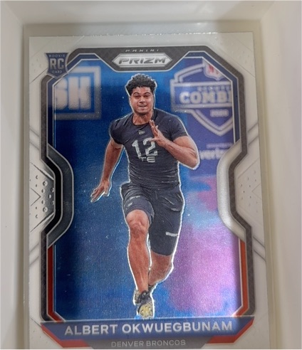 2020 Panini Prizm #316 Albert Okwuegbunam — front