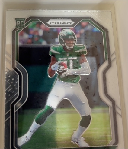 2020 Panini Prizm #355 Denzel Mims Rookie Card — front