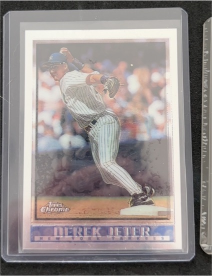 1998 Topps Chrome #13 Derek Jeter — front