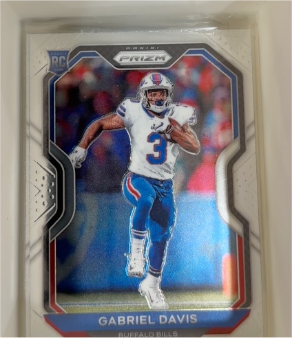 2020 Panini Prizm #312 Gabriel Davis — front
