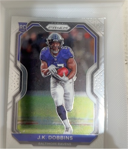 2020 Panini Prizm #379 J.K. Dobbins — front