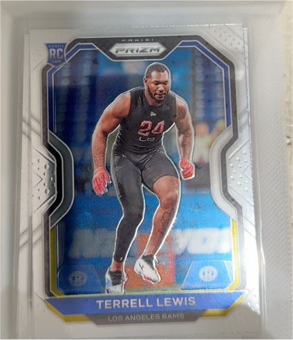2020 Panini Prizm #378 Terrell Lewis — front