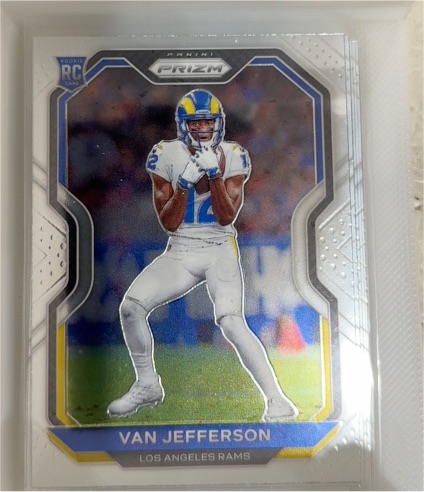 2020 Panini Prizm #377 Van Jefferson — front