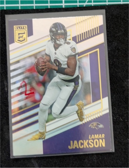 2022 Panini Donruss Elite #13 Lamar Jackson — front