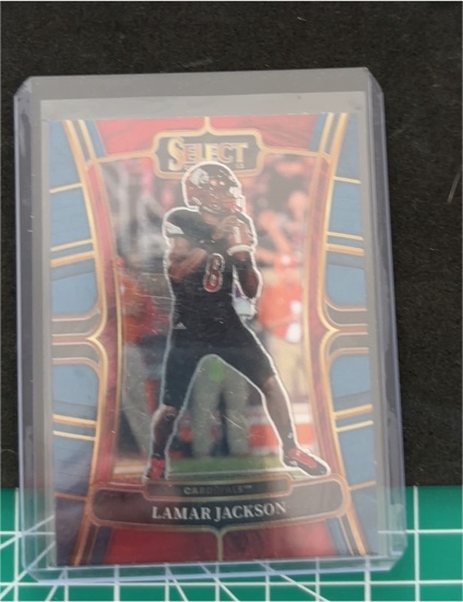2023 Panini Select Draft Picks #35 Lamar Jackson — front