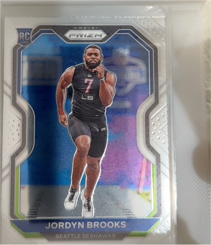 2020 Panini Prizm #388 Jordyn Brooks — front