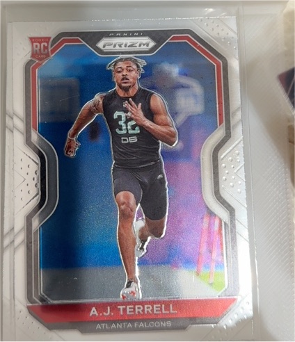 2020 Panini Prizm #346 A.J. Terrell — front