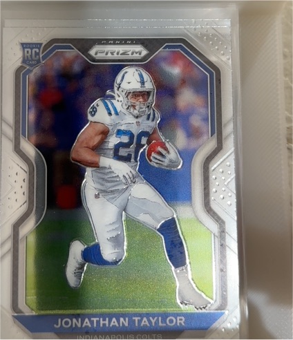 2020 Panini Prizm #332 Jonathan Taylor — front